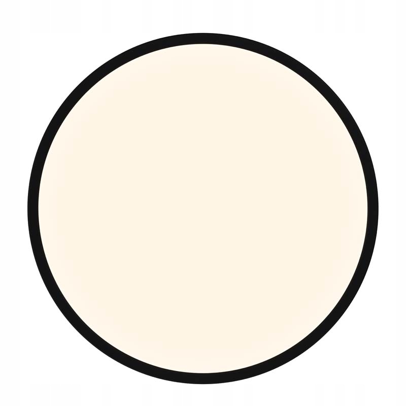 Lampa sufitowa Nordlux Smart Light - Oja Plafond - Ø60 cm - Czarna elegancja w Twoim wnętrzu