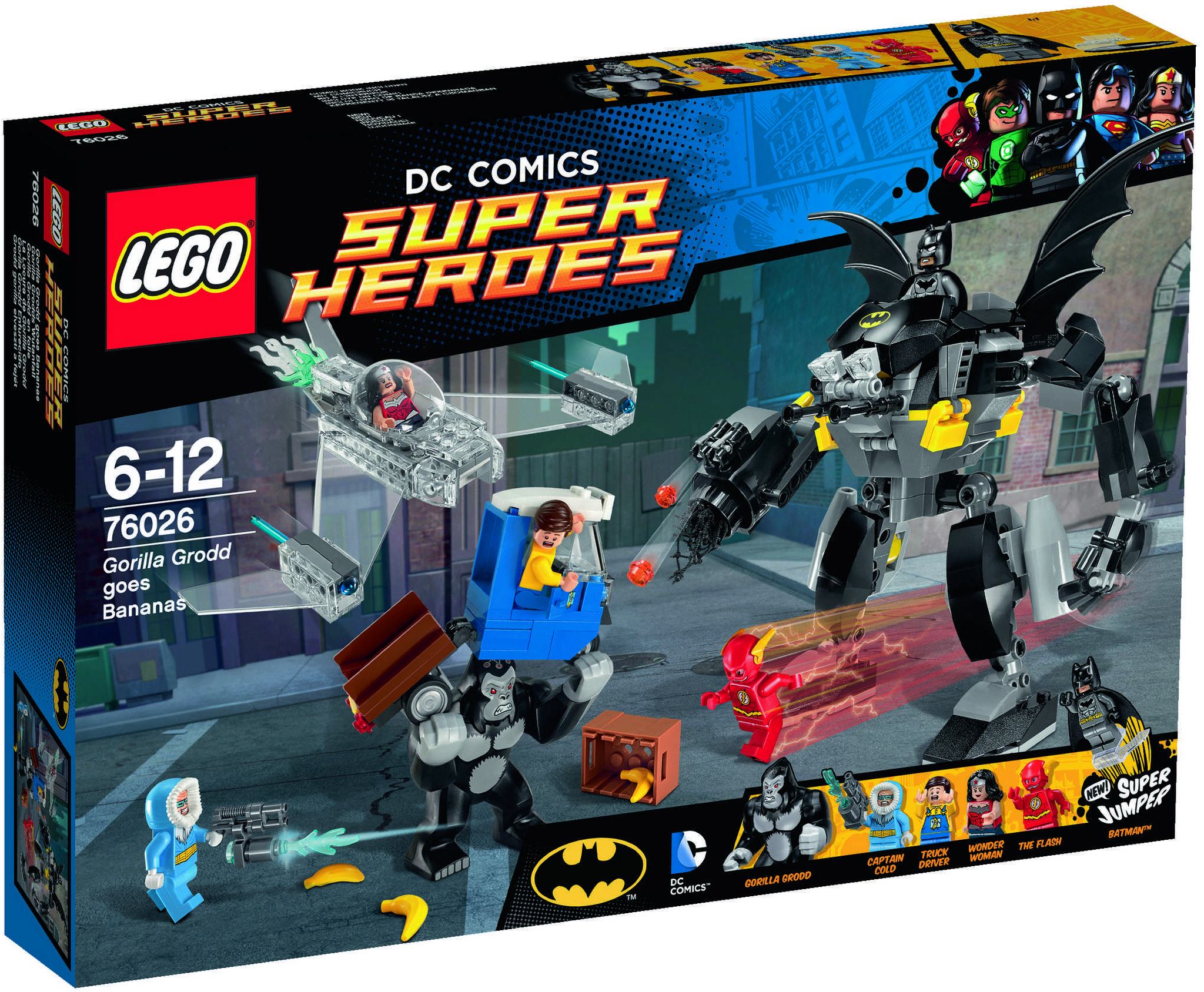 DC Super Heroes Głodny Grodd (76026) – Akcja w Gotham City