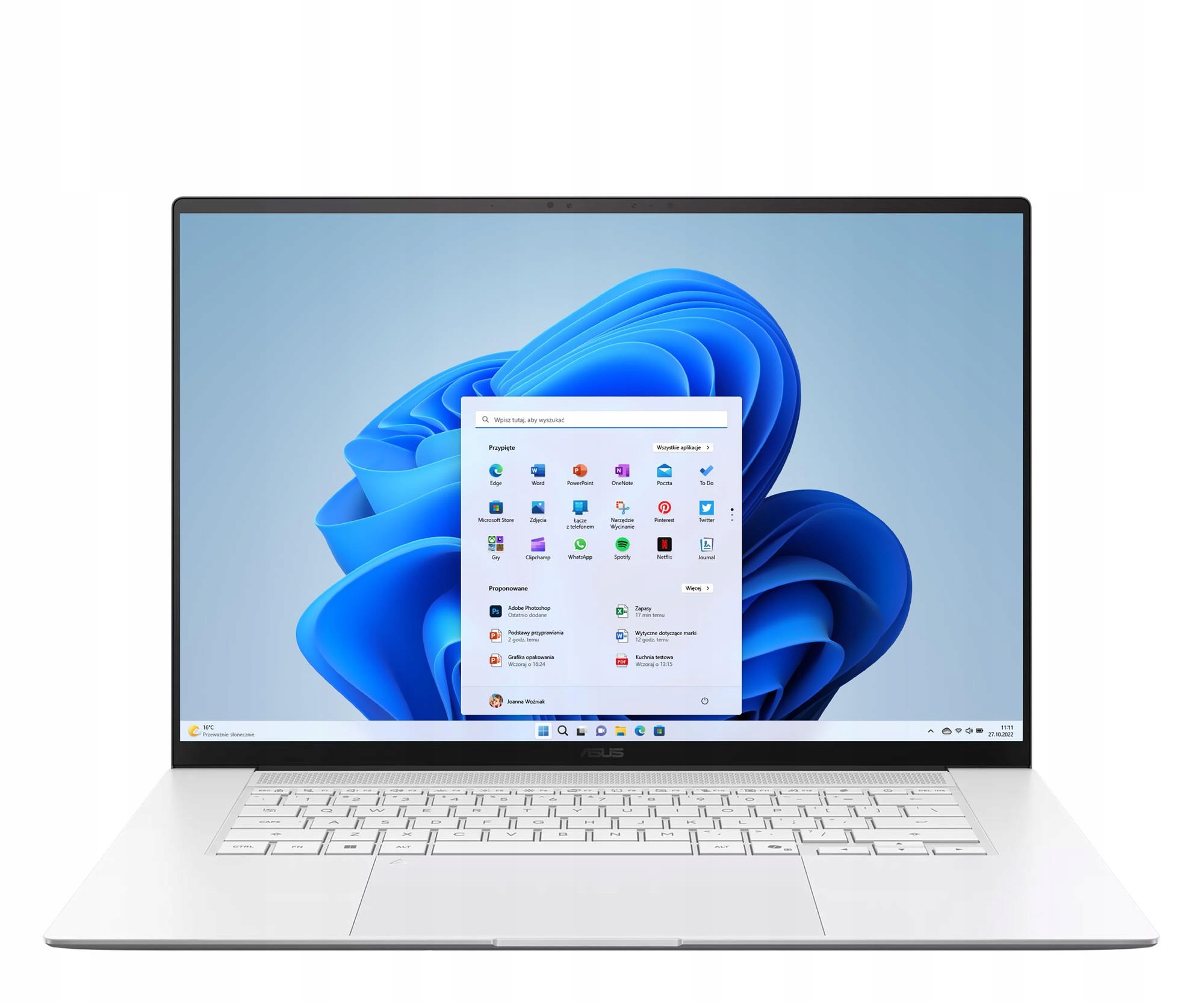 Laptop ASUS Zenbook S 16 UM5606GA-SS022W – Wydajność i elegancja w jednym