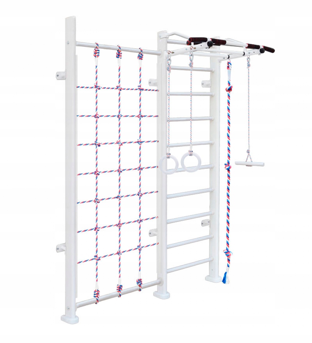 Bogate wyposażenie – Kółka, lina, trapez i inne akcesoria