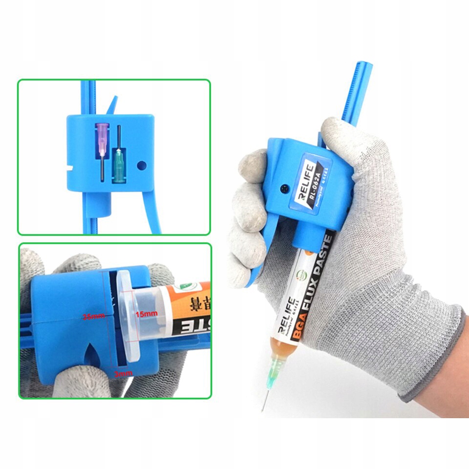 Wygodne dozowanie dzięki ręcznemu tłokowi