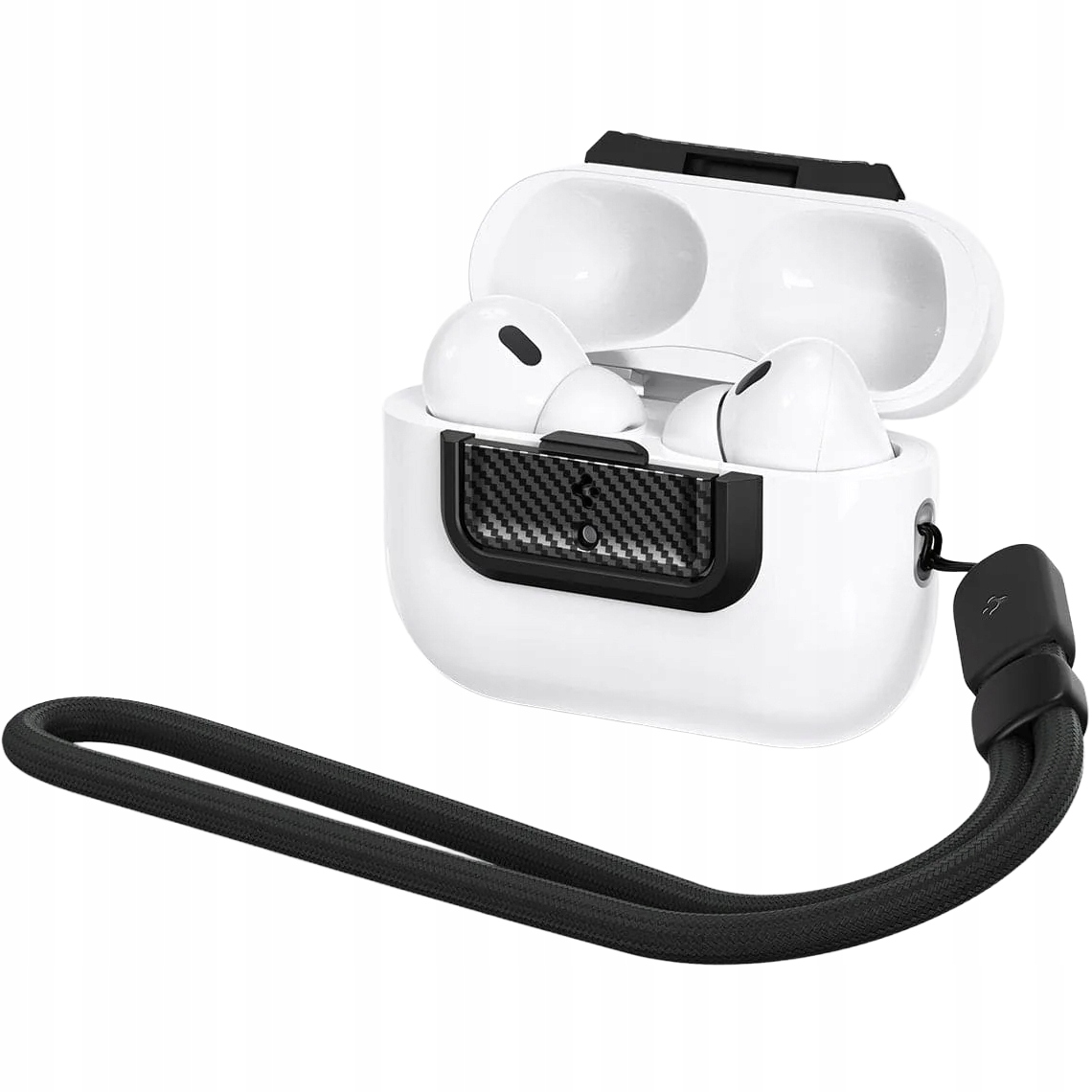 Spigen Lock Fit M, carbon – Ochrona dla AirPods Pro (2nd/1st Gen)
