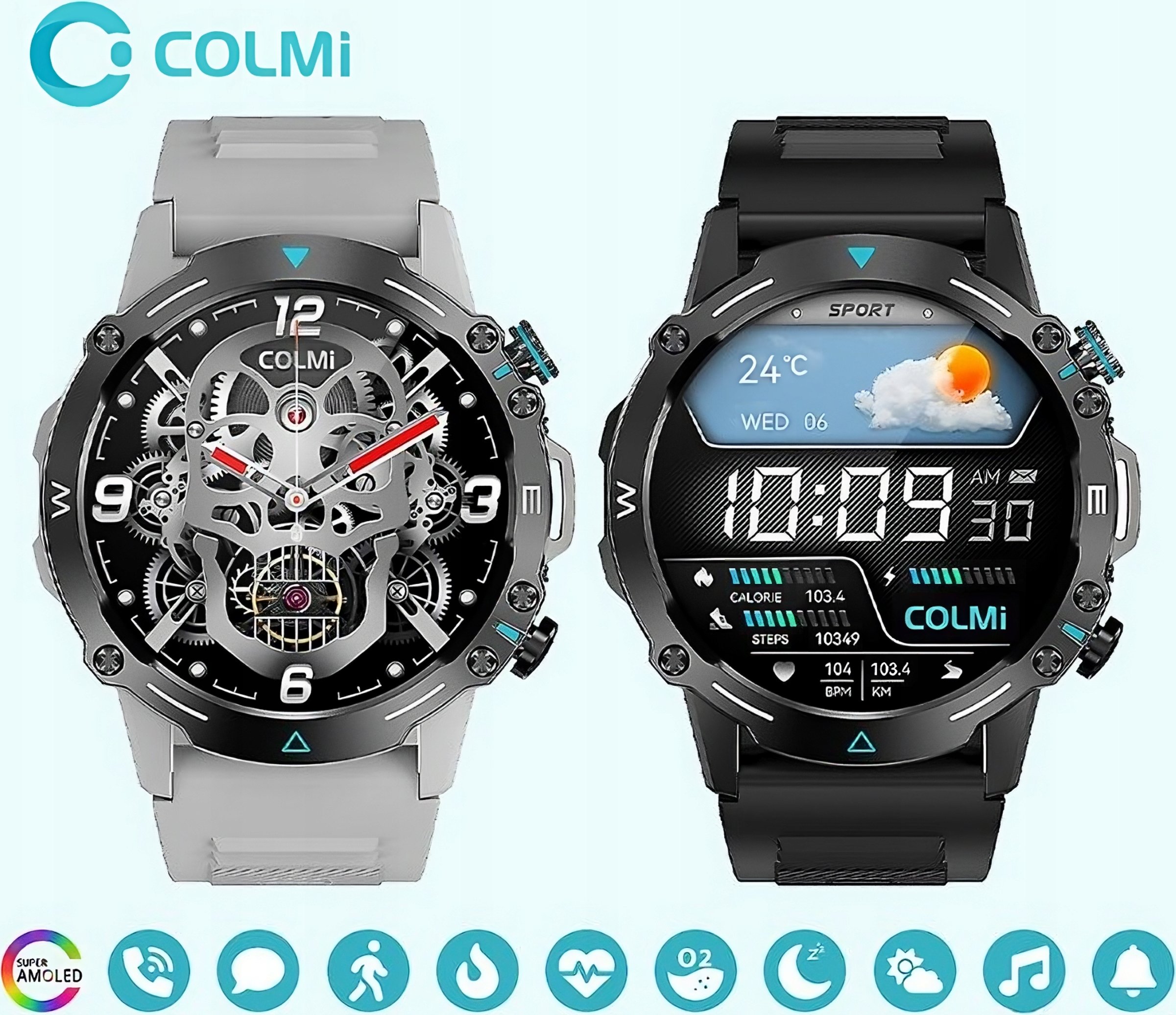 Smartwatch Colmi M42 – Twój niezawodny partner w aktywności