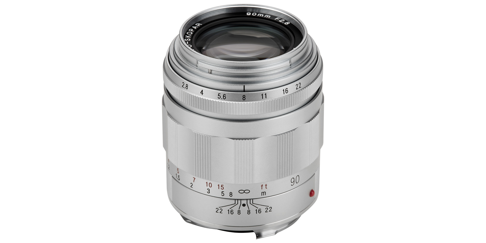 Obiektyw Voigtlander APO Skopar 90 mm f/2,8 do Leica M - srebrny - teleobiektyw