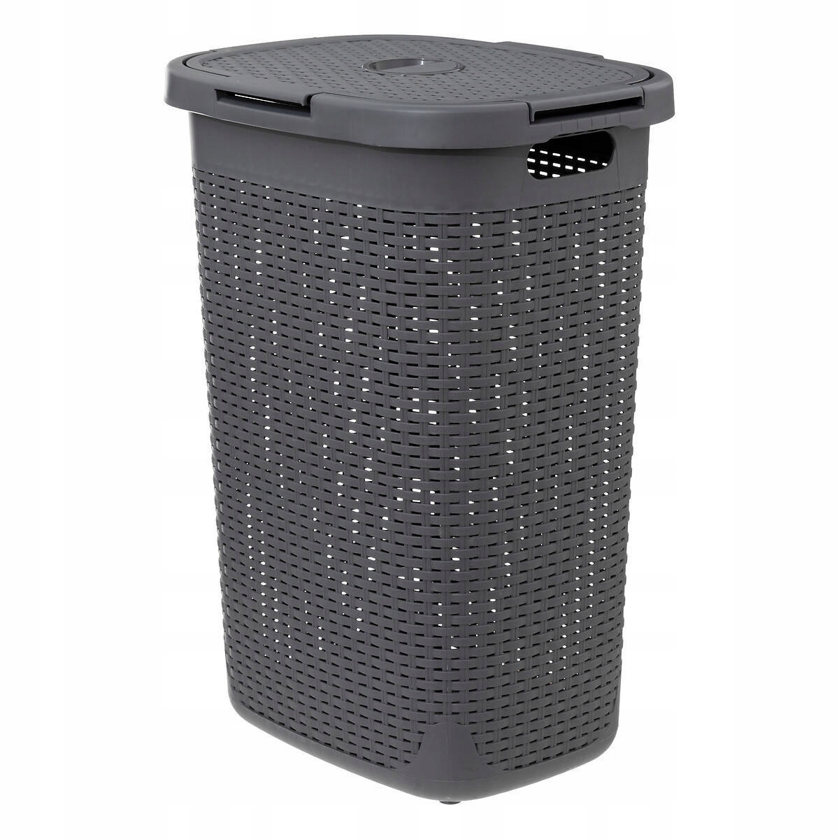 Kosz na pranie 5five – Wysoki kosz na pranie z plastiku, 60 l