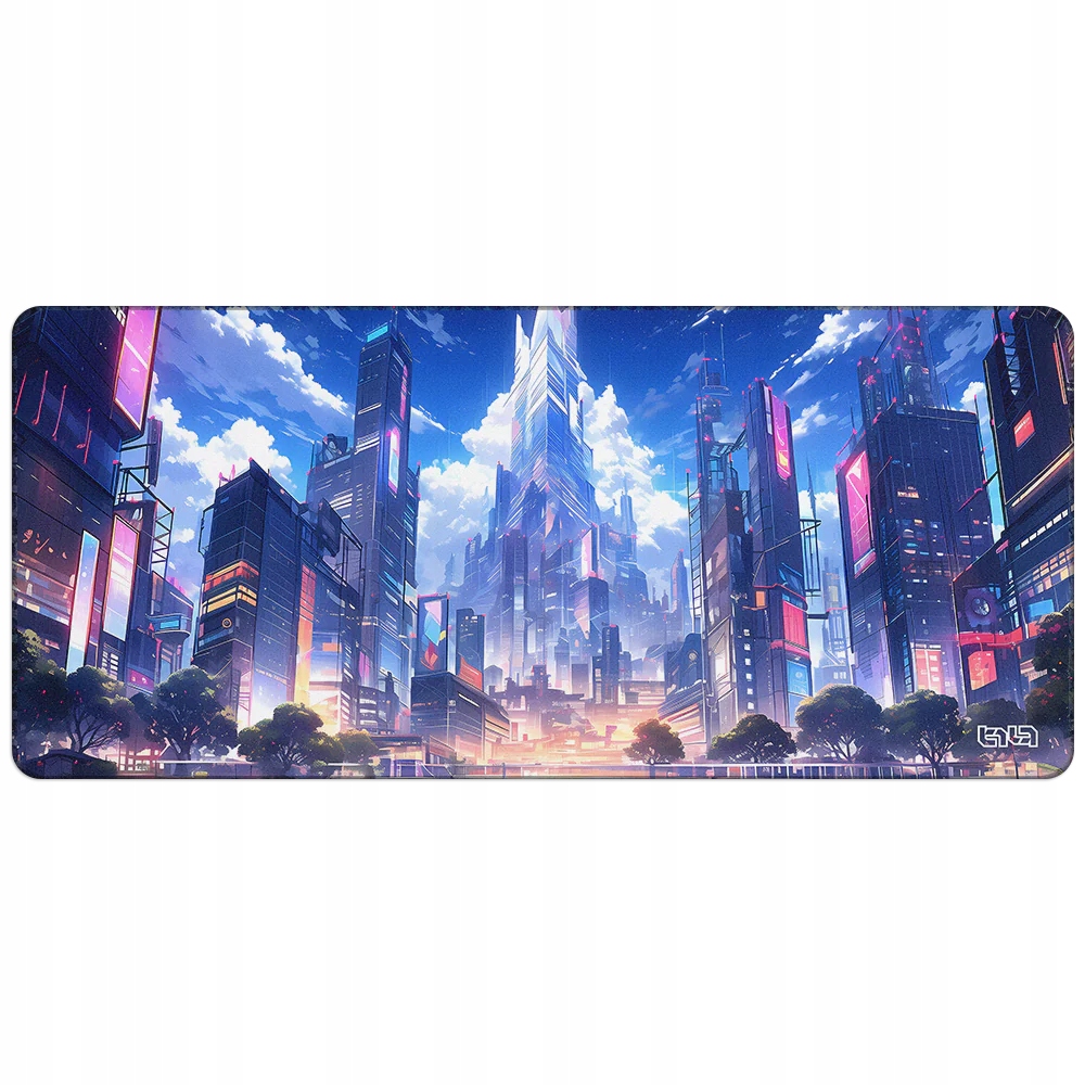 Podkładka Gamingowa Futurystyczne Tokio 90x40 TILT XL – Wygoda i styl w jednym
