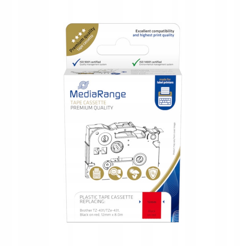 Idealne dopasowanie do urządzeń Brother P-Touch