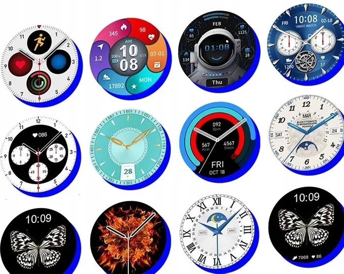 Personalizacja tarczy – ponad 100 opcji do wyboru