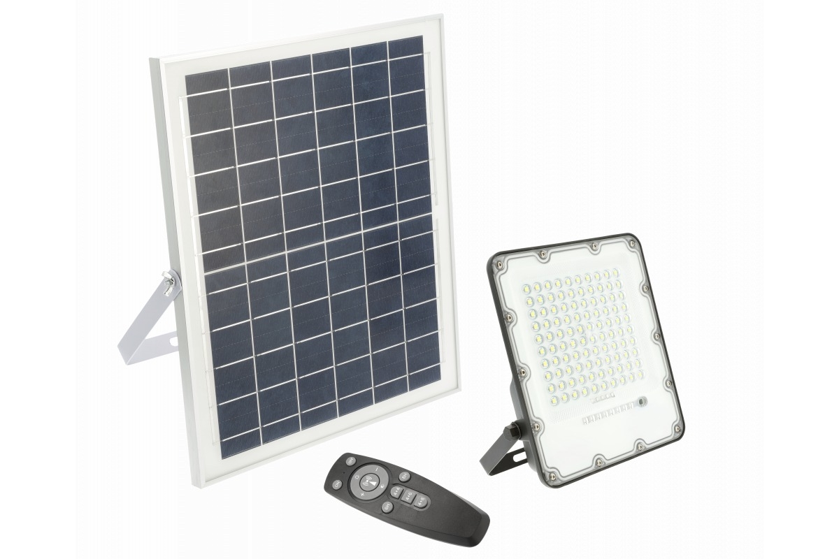 Reflektor LED GTV BRAVOS – Oświetlenie solarne do Twojego ogrodu