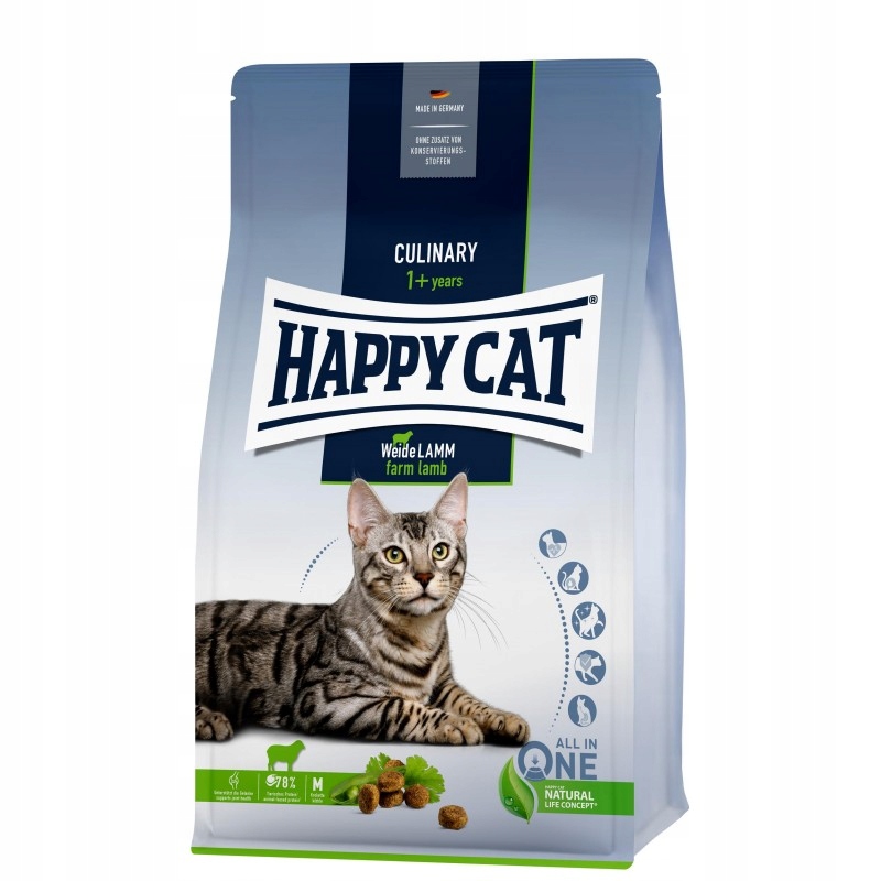 Happy Cat Culinary Farm Jagnięcina – Doskonała karma dla dorosłych kotów