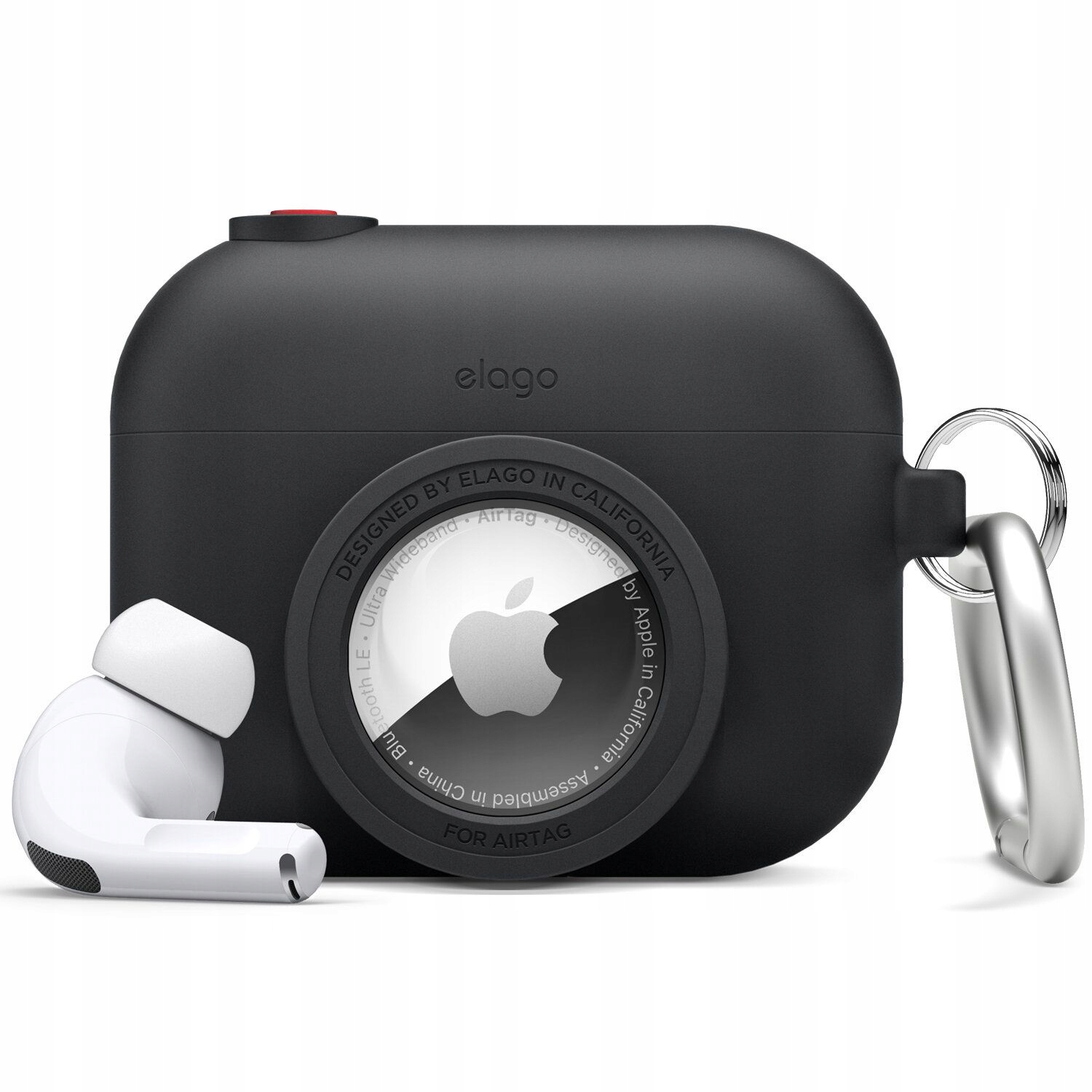 Elago AirPods Pro 2 AT Snapshot – Etui do AirPods Pro 2 w kolorze czarnym