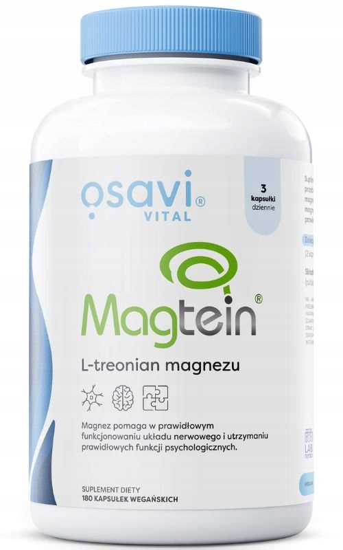 Osavi Magtein*, L-Treonian Magnezu* – Suplement diety dla zdrowia