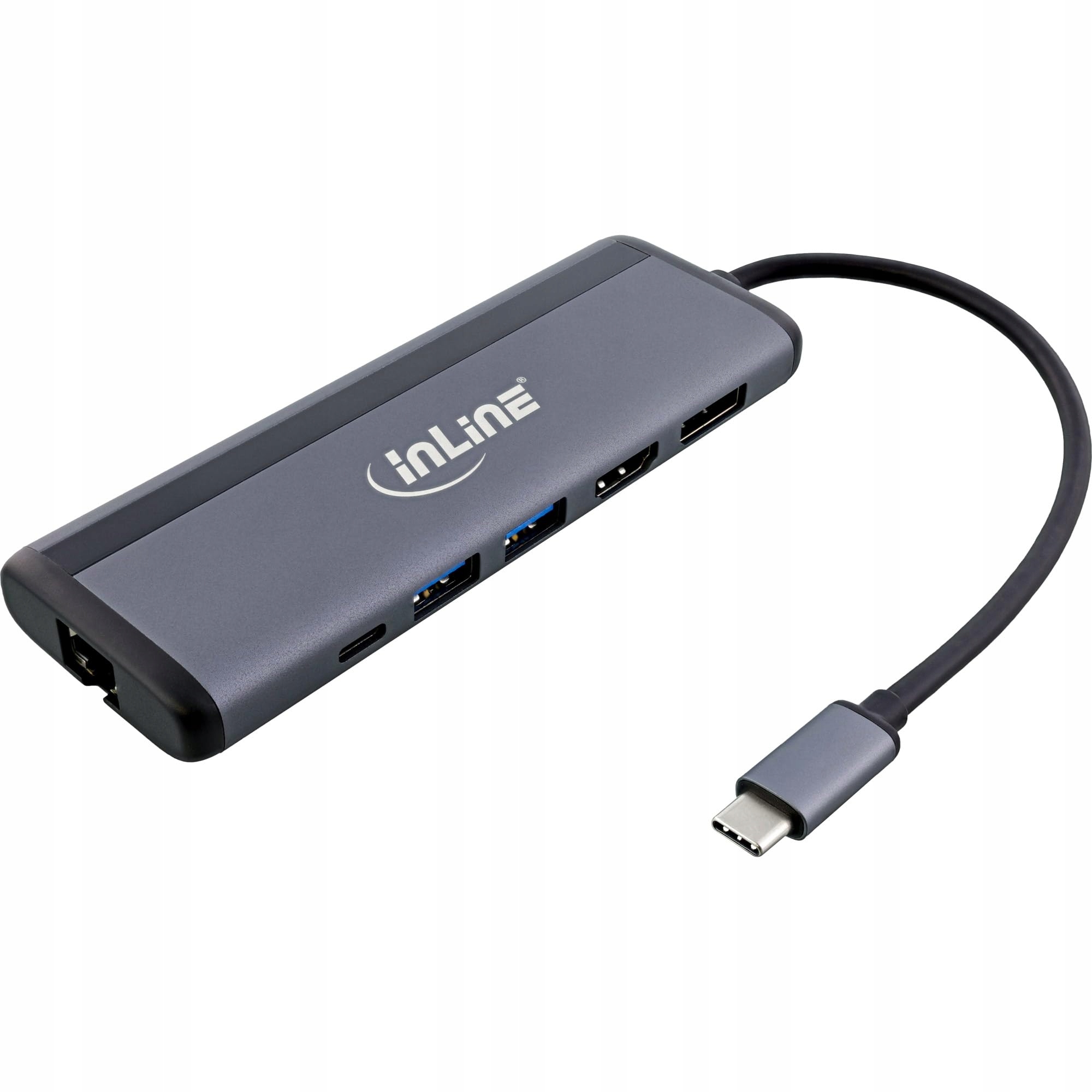 InLine 8 w 1 USB-C Multihub – Wszechstronna stacja dokująca dla Twojego urządzenia