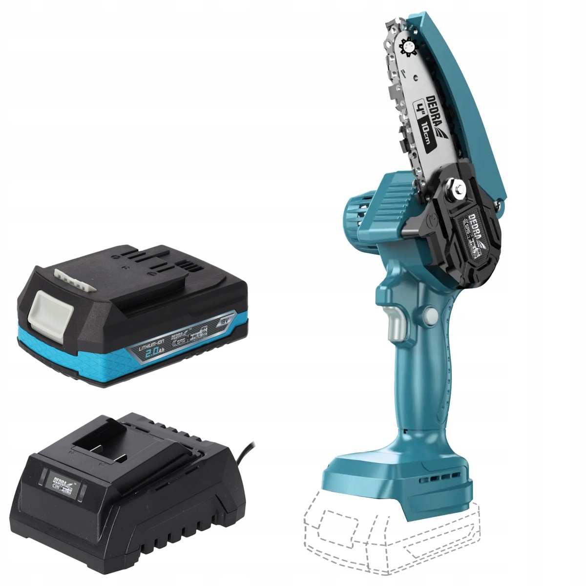 Zestaw DED6984+DED7032+DED7038 – Komplet narzędzi do ogrodu i warsztatu