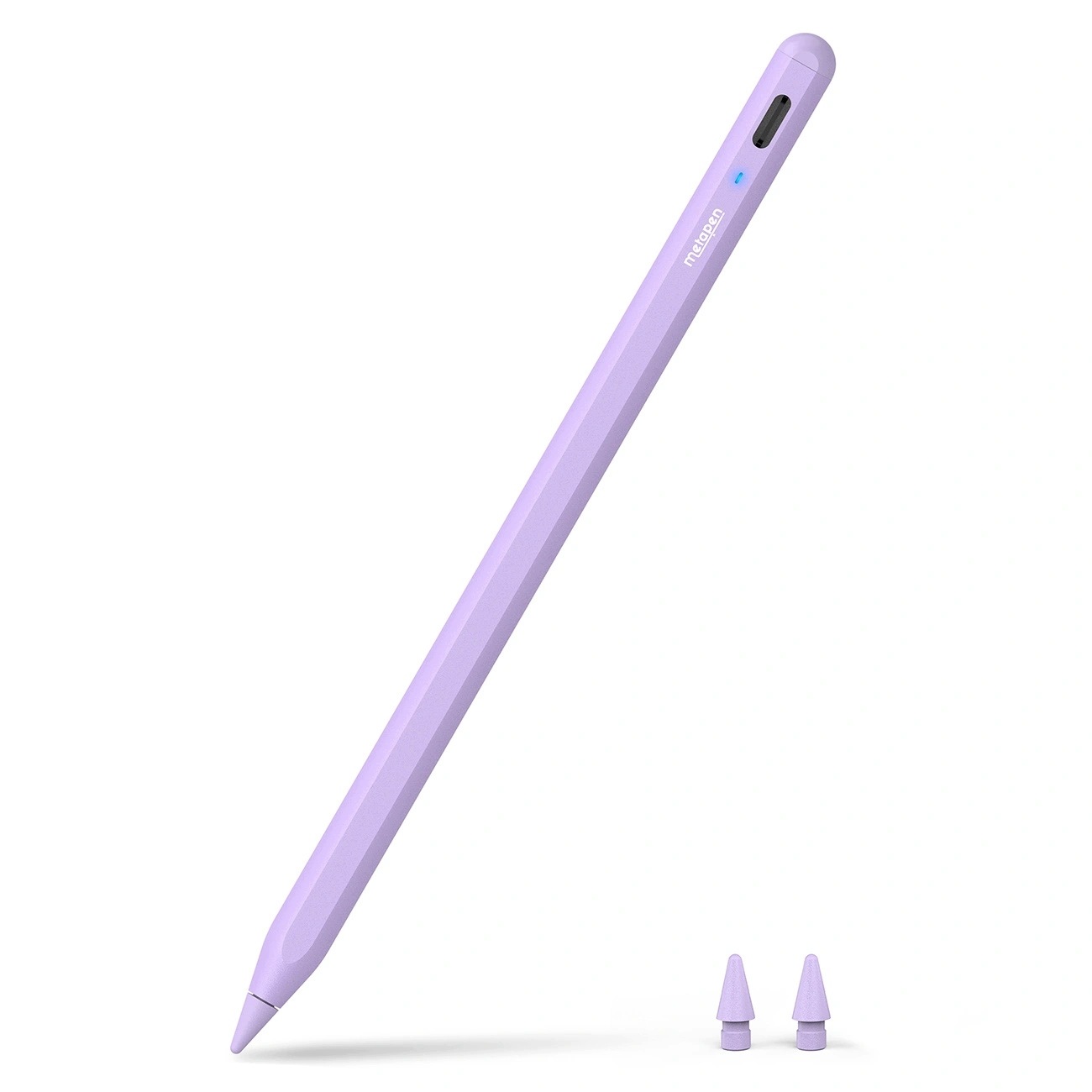 Aktywny A8 stylus do iPada USB-C - fioletowy – Idealny do notowania i szkicowania