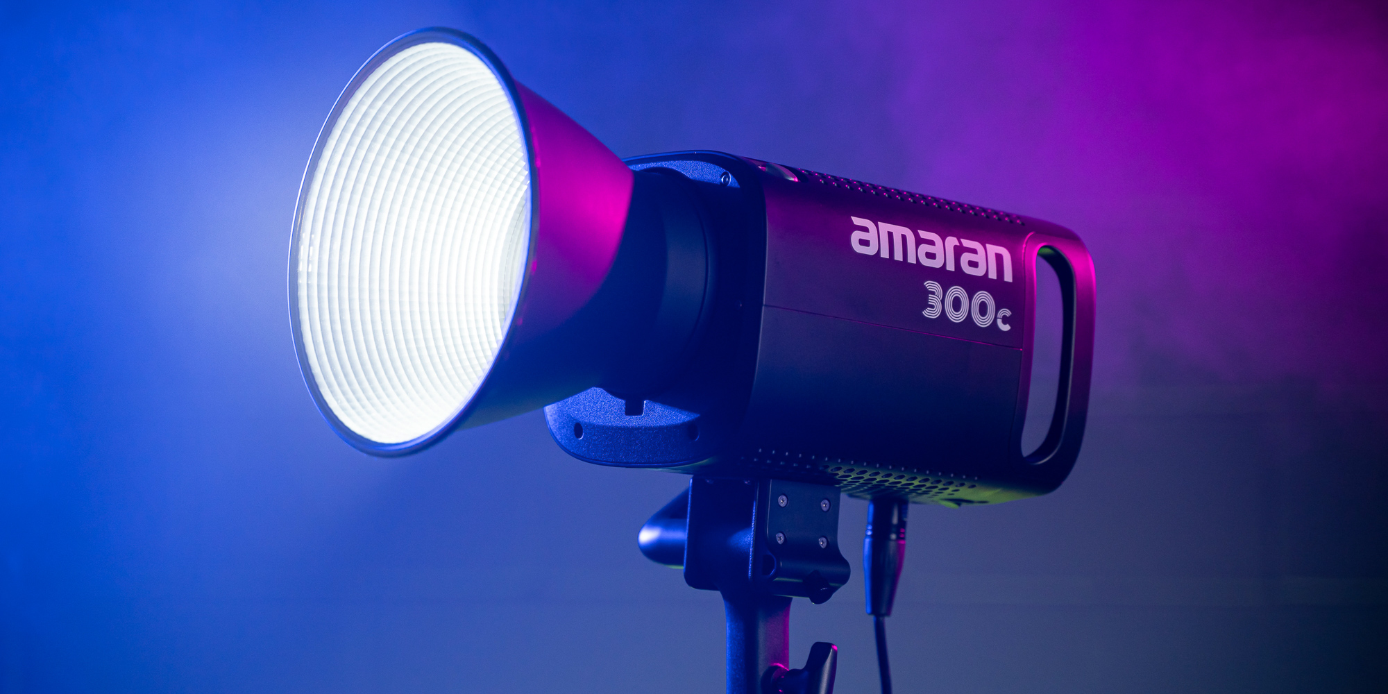 Lampa LED Amaran 300c - szara