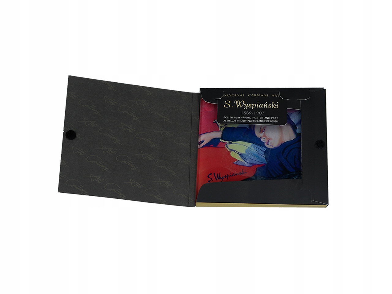 Podkładka szklana - S. Wyspiański, Śpiący Mietek (CARMANI) – Elegancja na Twoim stole