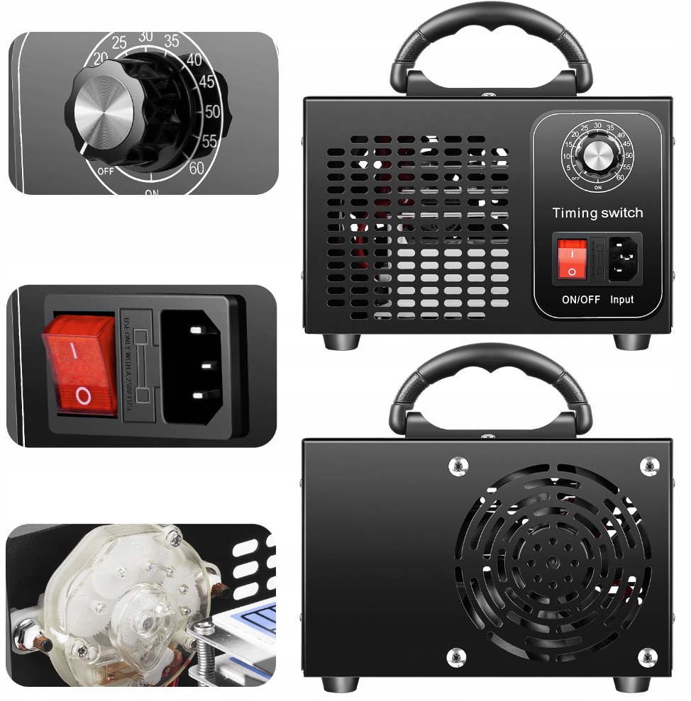 Wydajność 28 000 mg/h – Szybkie i efektywne usuwanie zanieczyszczeń