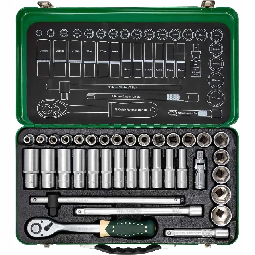 Ergonomiczna grzechotka z przełącznikiem kierunku