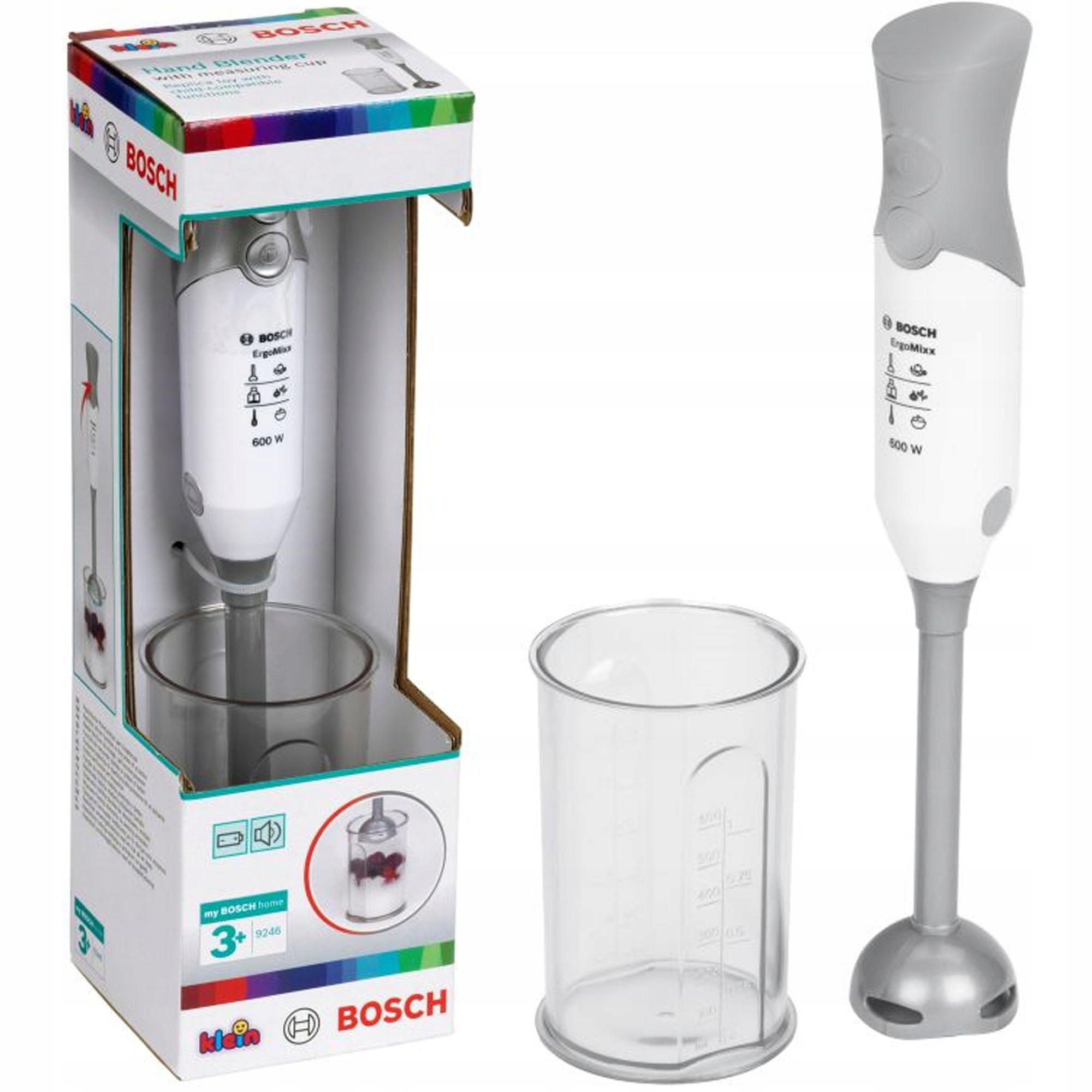 Blender Bosch z pojemnikiem srebrny – Idealny do każdej kuchni