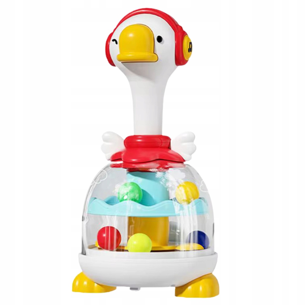 Interaktywne funkcje – wirujące kulki i efekty świetlne