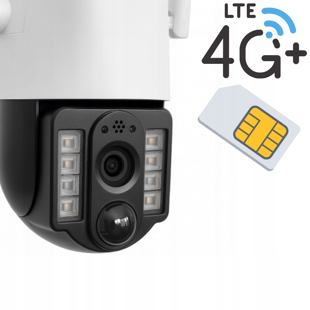 Funkcja PTZ – pełny obrót i programowanie trasy patrolu