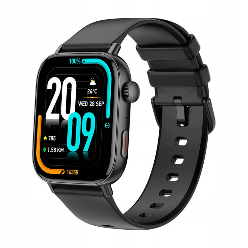Smartwatch Colmi C8 Max (Czarny) – Nowoczesny towarzysz codzienności
