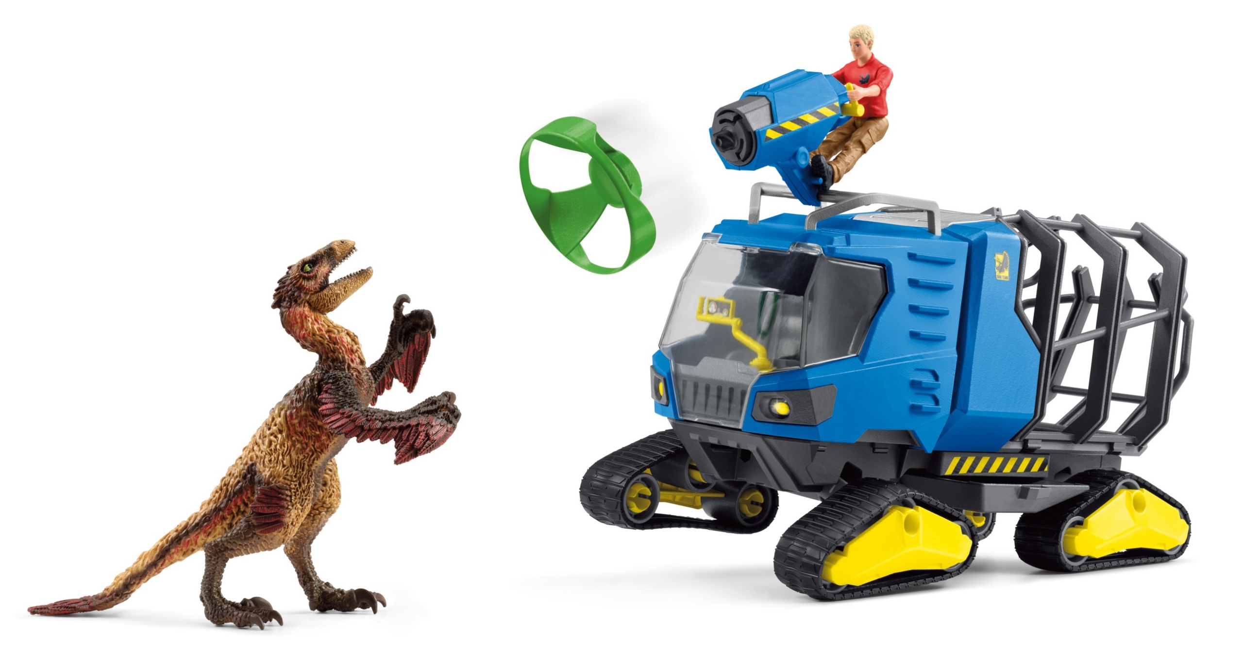 Realistyczny pojazd terenowy do poszukiwań dinozaurów