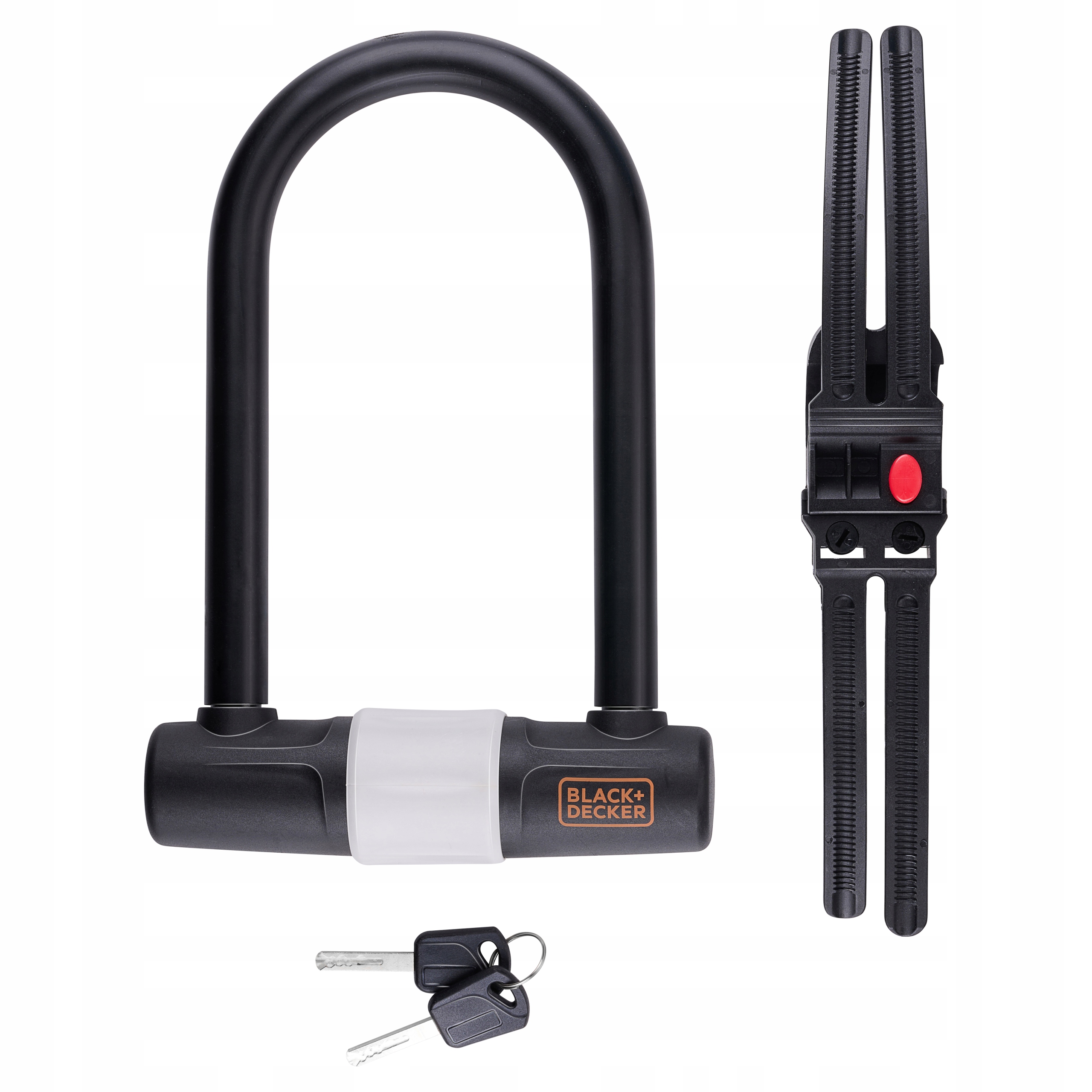 ZAPIĘCIĘCIE ROWEROWE U-LOCK 140X250mm BLACK+DECKER – Bezpieczne zabezpieczenie Twojego jednośladu