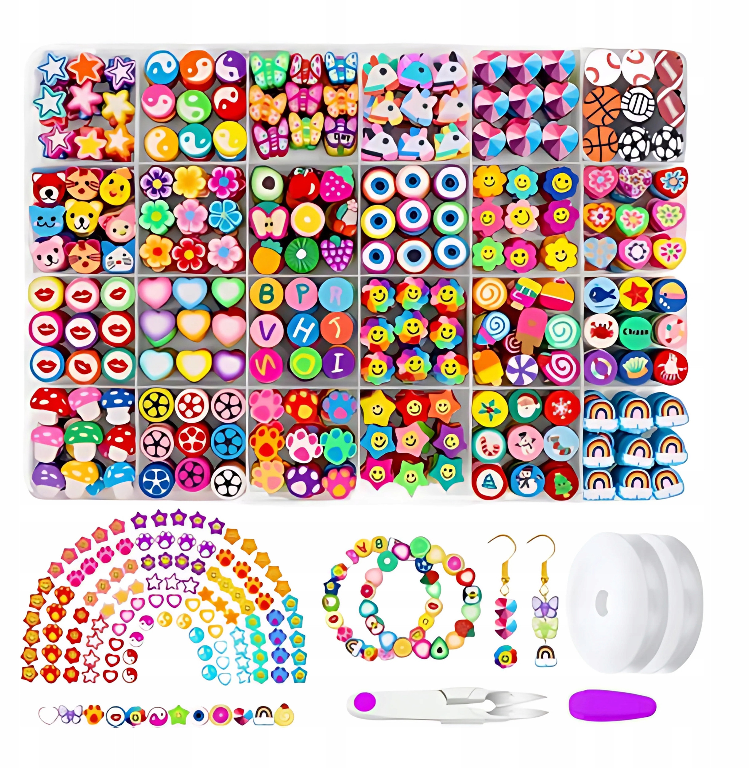 Zestaw do Robienia Bransoletek dla Dzieci – Kreatywna zabawa i rozwój