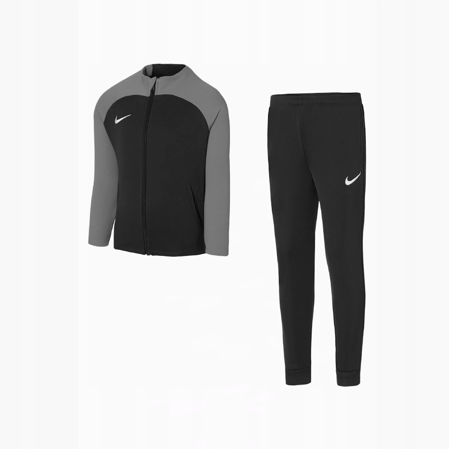 Dres Nike Academy M (110-116cm) czarno-szary – Idealny wybór dla młodych sportowców