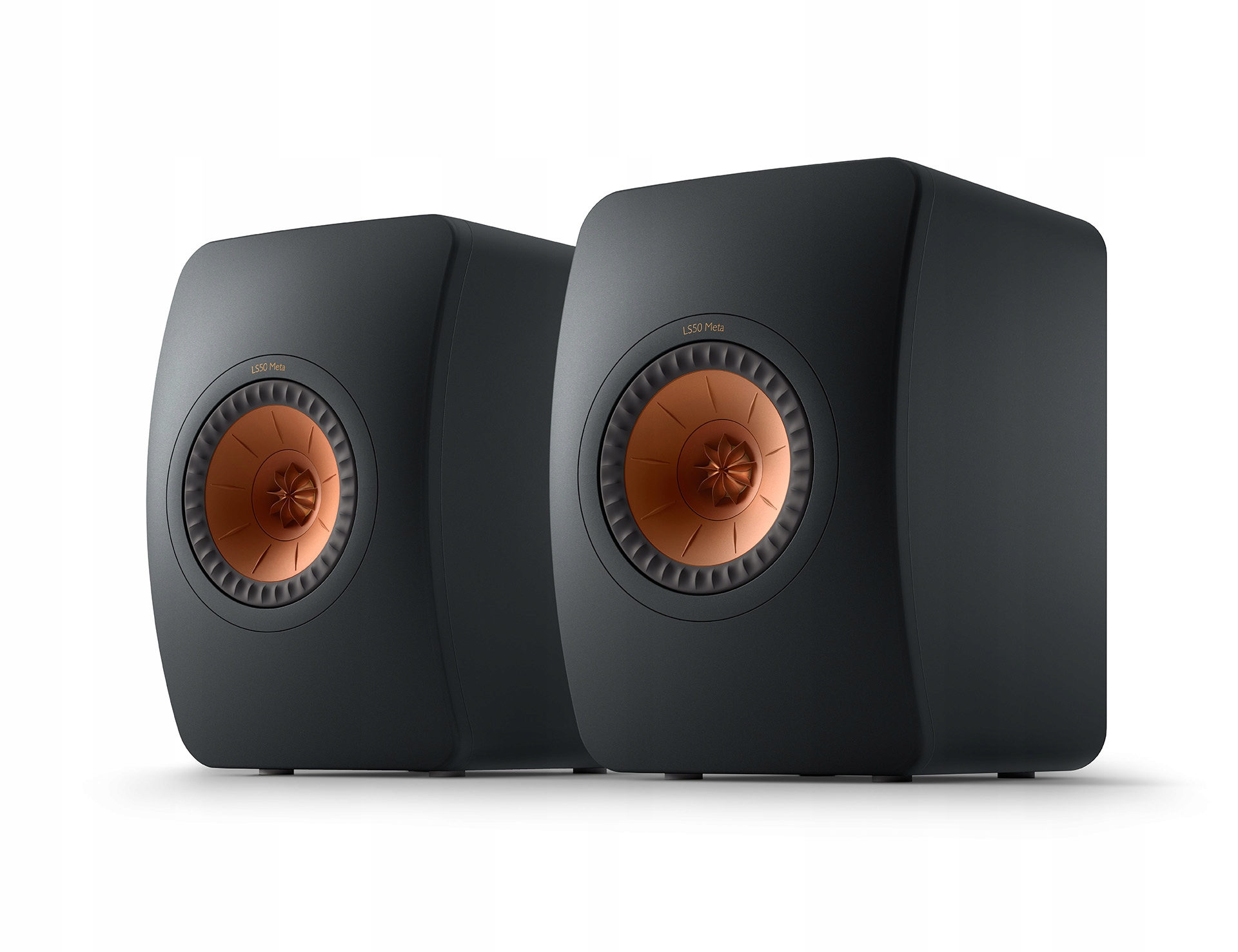KEF LS50 Meta – Doskonałe głośniki podstawkowe w kolorze czarnym