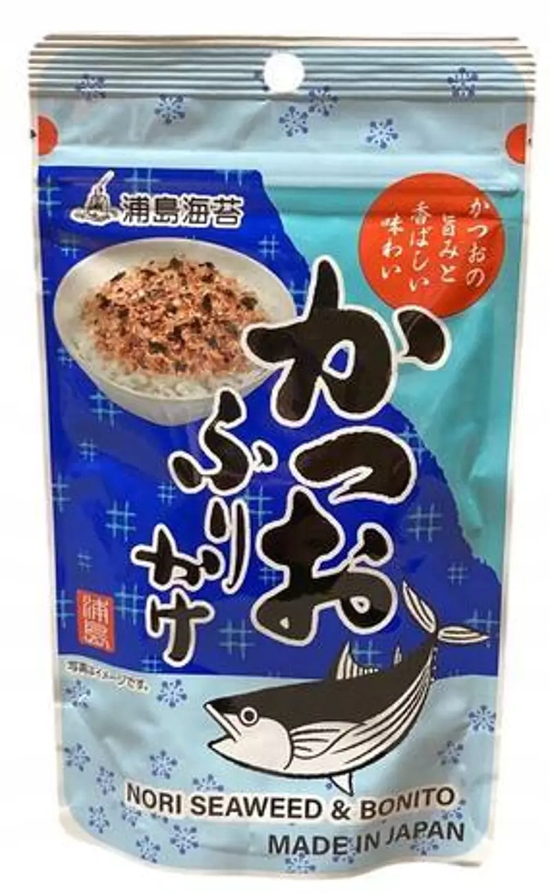 Furikake Bonito, posypka do ryżu wodorosty i ryba 45g - Urashimanori – Klasyczny japoński dodatek do potraw