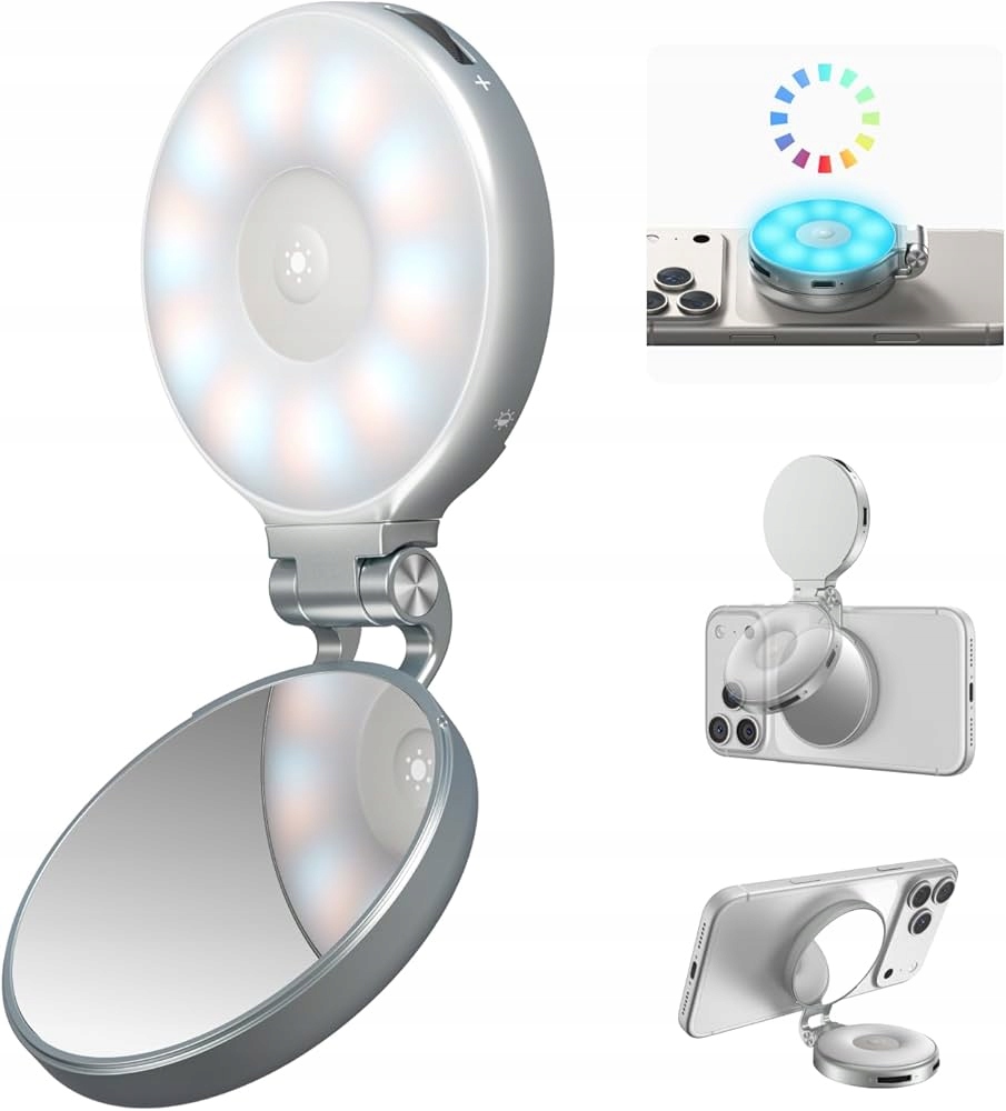 Lampka Pierścieniowa RGB Magnetic Ringlamp – Idealne oświetlenie dla graczy