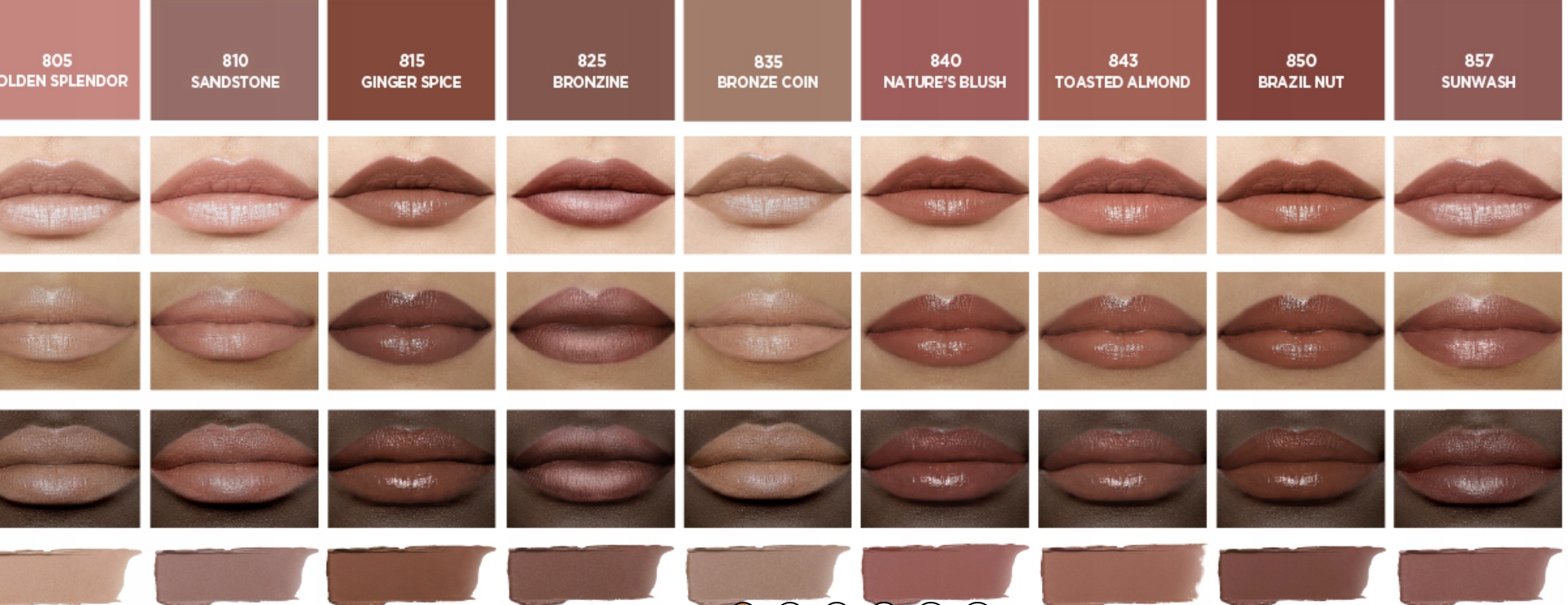 Intensywne kolory z satynowym wykończeniem