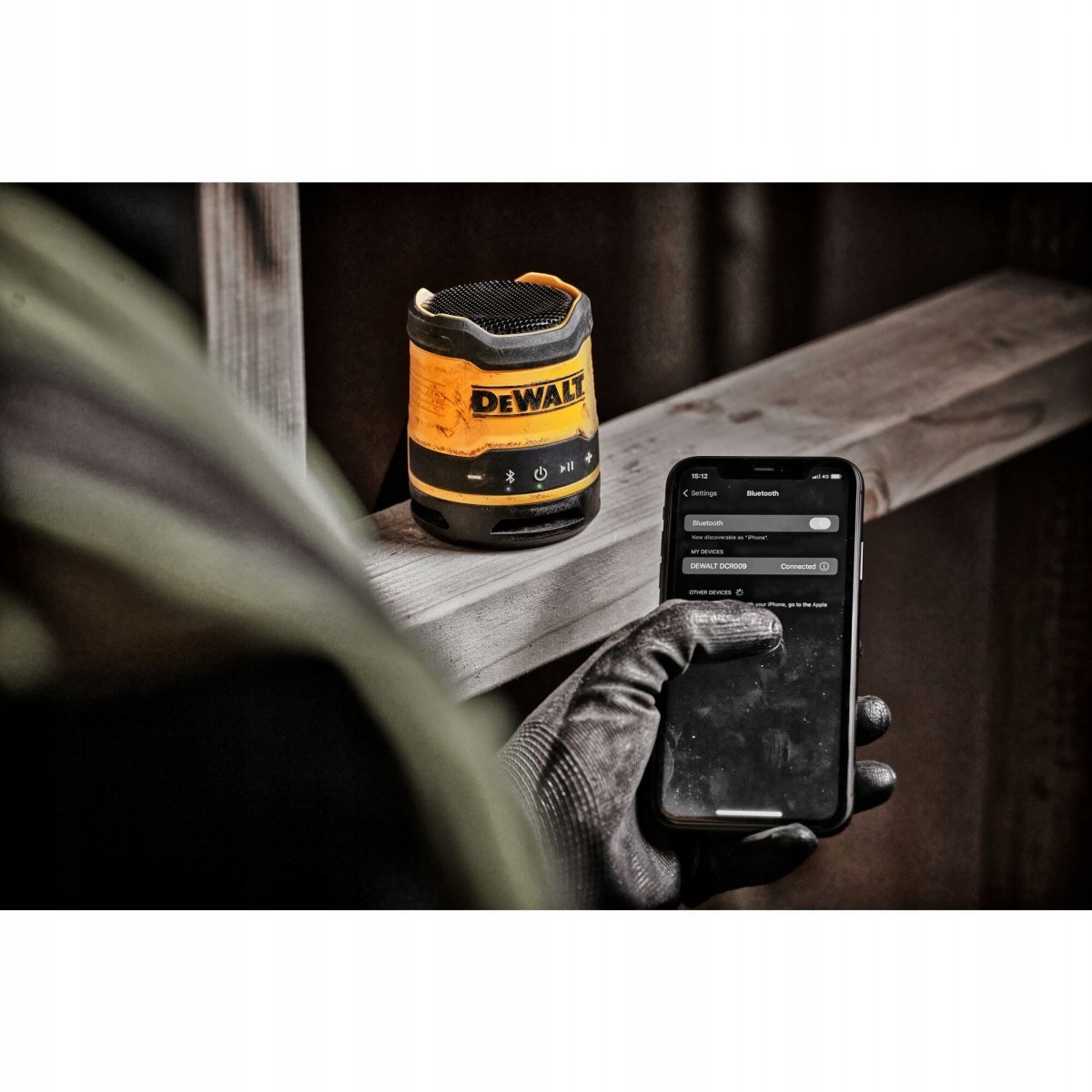 Przenośny głośnik budowlany DeWalt DCR009-XJ – Idealny towarzysz w pracy