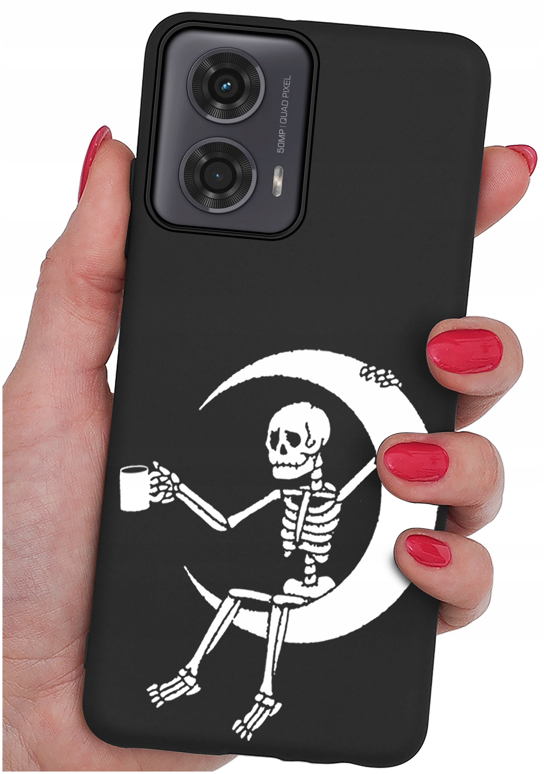 Etui do Motorola Moto G24 | G24 POWER | G04 | E14 WZORY | SILIKONOWE MATT SZKŁO – Ochrona i styl w jednym