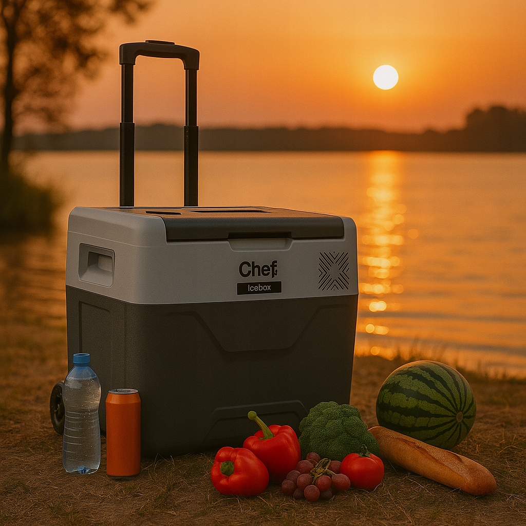 Lodówka turystyczna kompresorowa ChefOne IceBox CX40 – Twoje mobilne centrum chłodzenia