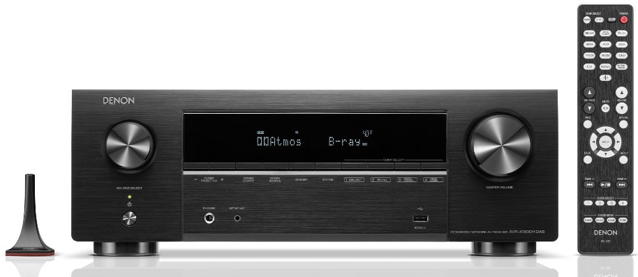 Amplituner Denon AVR-X1800H DAB – Doskonała jakość dźwięku w Twoim domu