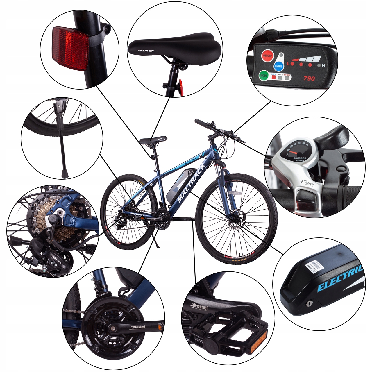 Przerzutki SHIMANO – precyzyjna zmiana biegów