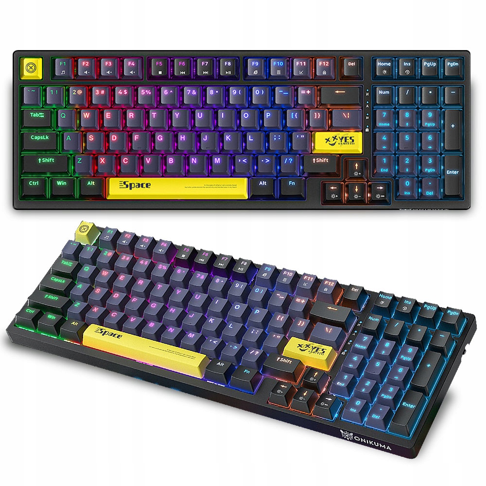 Klawiatura Onikuma ONIKUMA G38 – Mechaniczna klawiatura gamingowa RGB