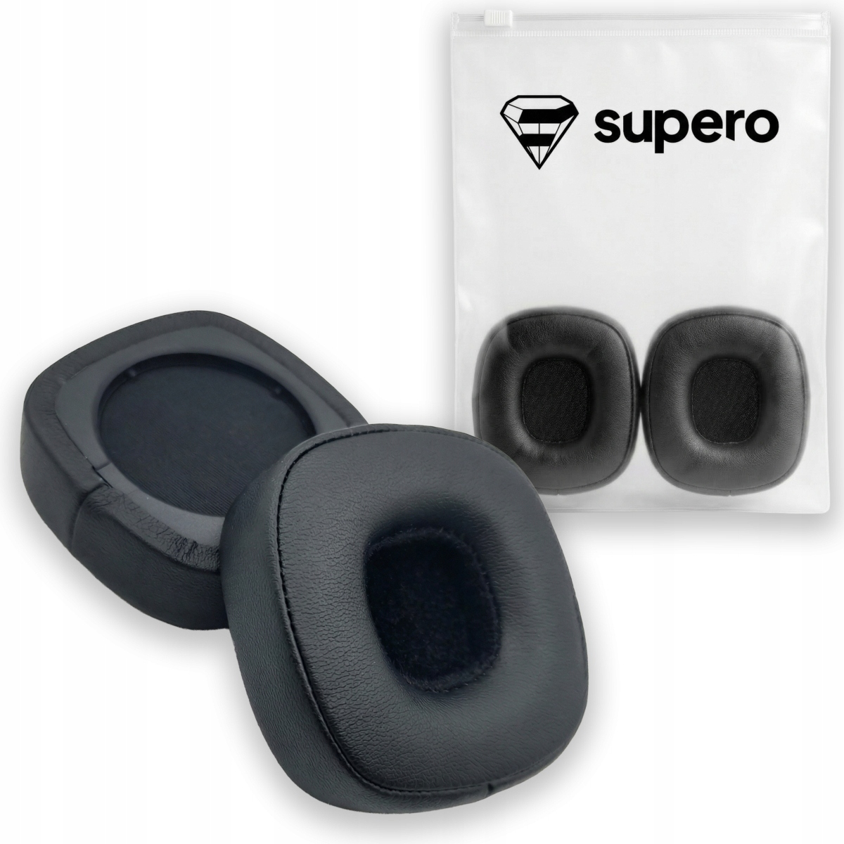 Nauszniki skórzane z Memory Foam SUPERO do Marshall Major IV – Komfort i styl w jednym