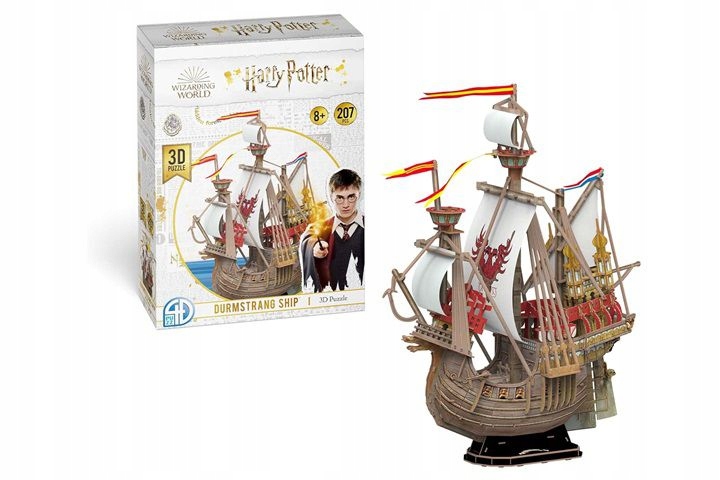 Revell 3D Puzzle 00308 – Statek Durmstrang z Harry'ego Pottera