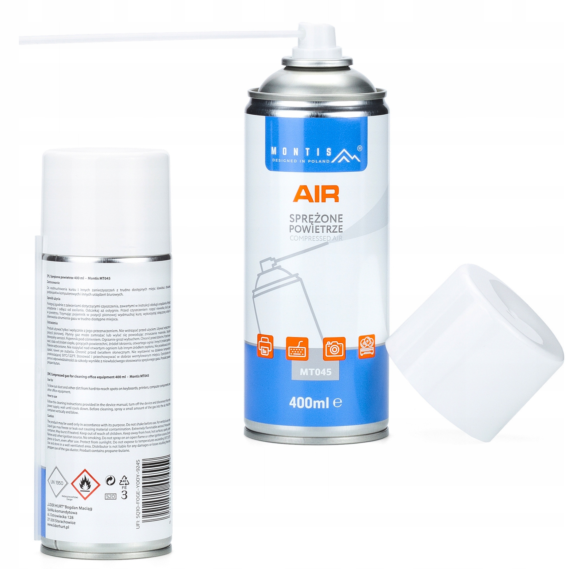 Pojemność 400ml – wielokrotne zastosowanie