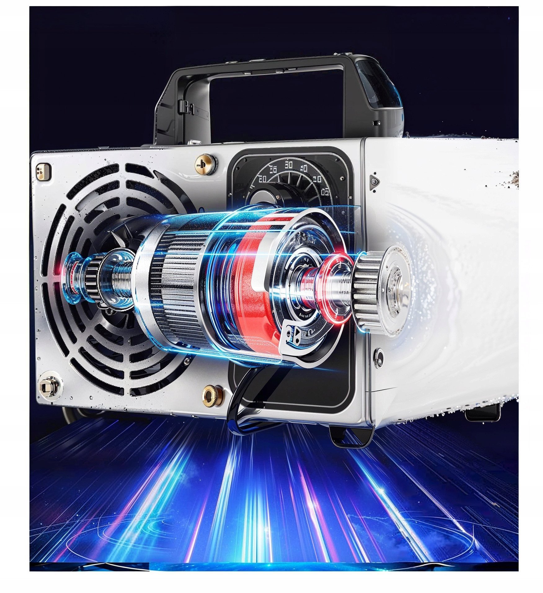 Wydajność ozonowania 70 000 mg/h – Idealne do usuwania zanieczyszczeń