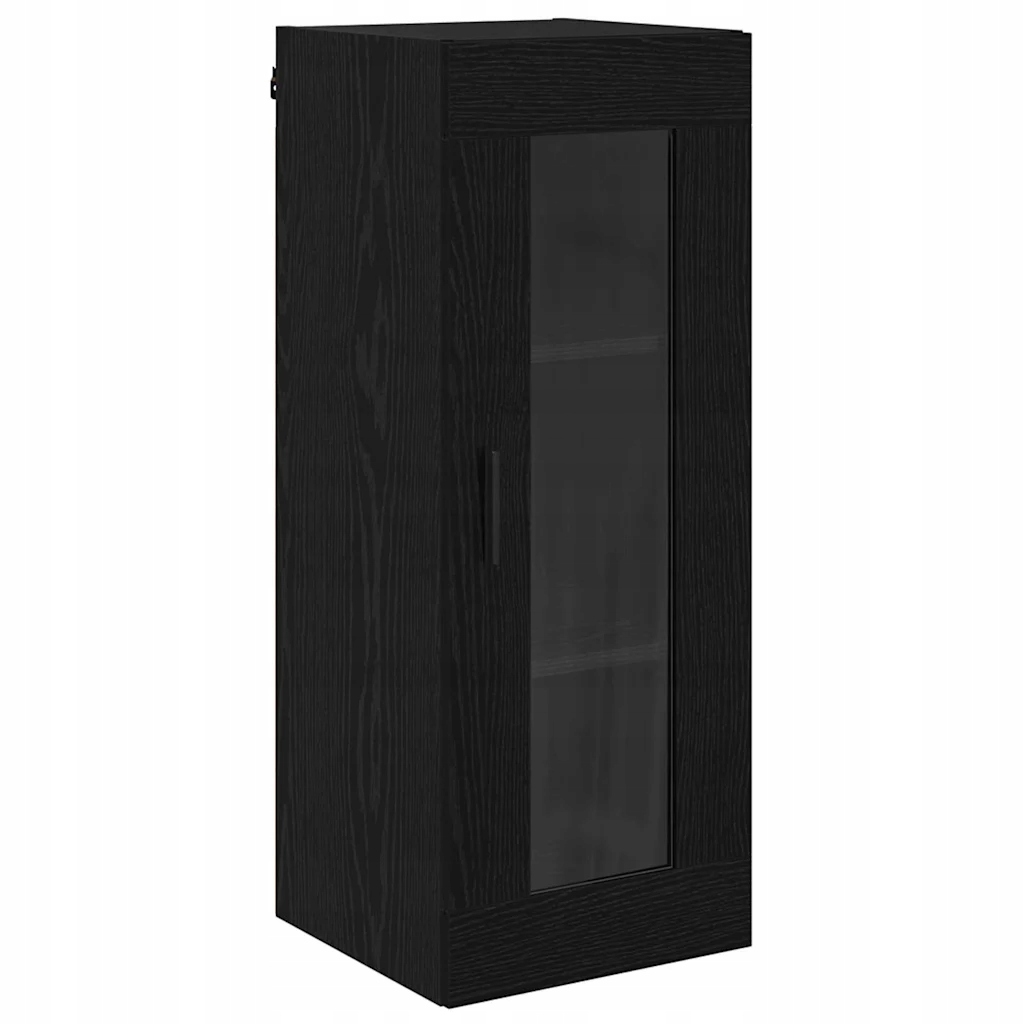 vidaXL Szafka wisząca Czarny Dąb 34,5 x 34 x 90 cm – Stylowe rozwiązanie do przechowywania
