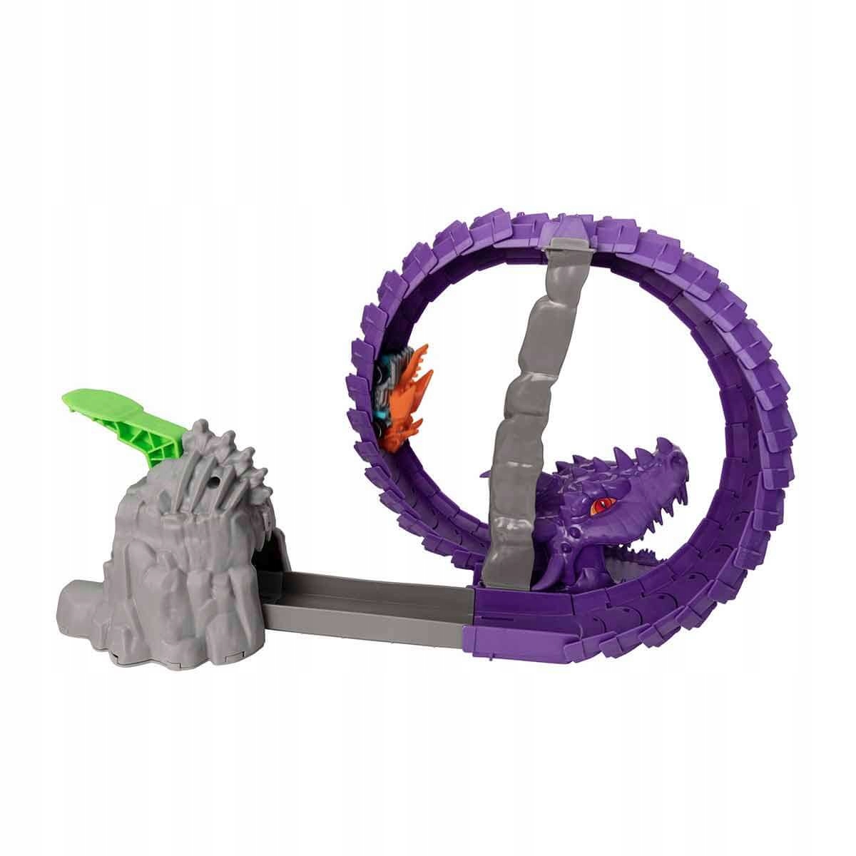 Zestaw z wyrzutnią i elastycznym korpusem smoka