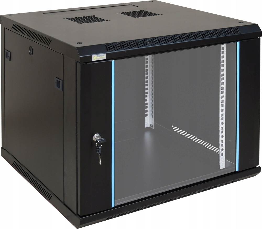 Szafa Pulsar RWA966 – Wisząca szafa rack 9U do złożenia 600x600