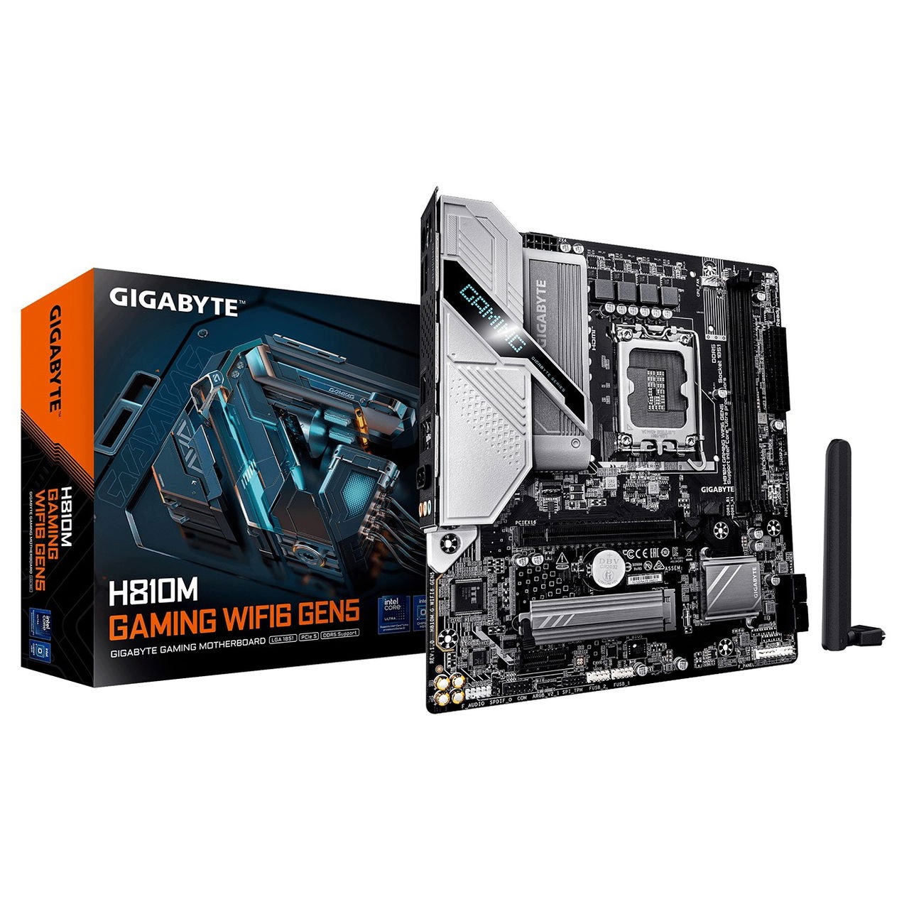 GIGABYTE H810M Gaming WIFI6 Gen5 – Wydajna płyta główna dla graczy