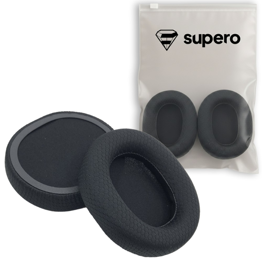 Nauszniki materiałowe SUPERO do SteelSeries Arctis 1 / 3 / 5 / 7 / 9X / Pro – Komfort i jakość dźwięku